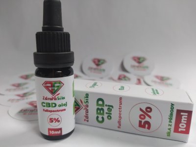 CBD olej 5% full spectrum